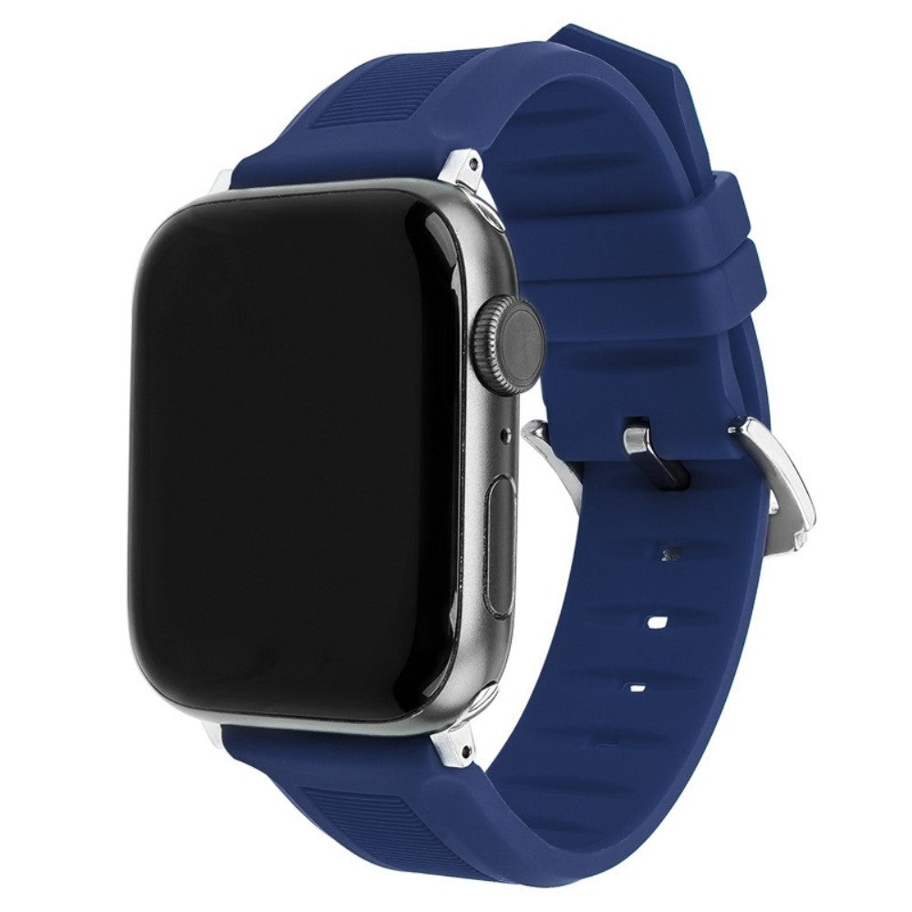 Timeless Apple Smartwatch Silicone Universel Strap - Blue#serie_2