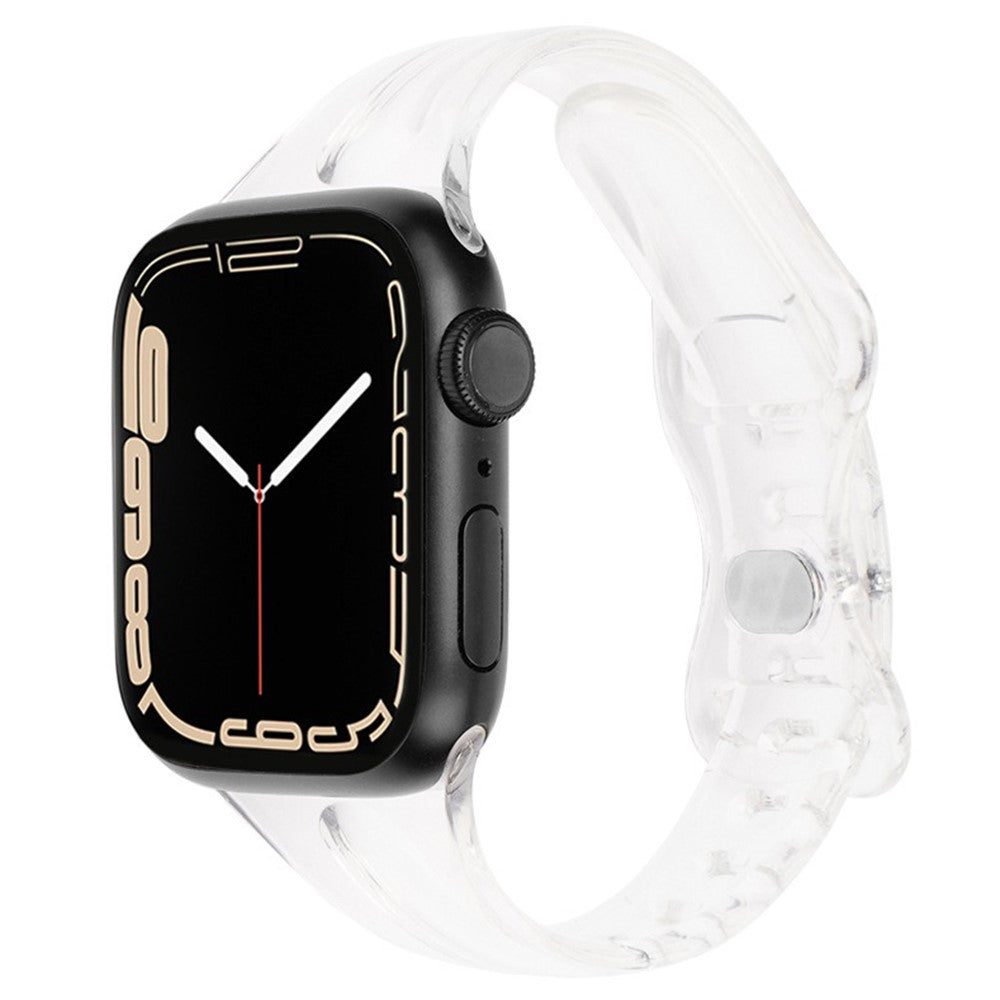 Remarkably Nice Apple Smartwatch Silicone Universel Strap - Transparent#serie_10