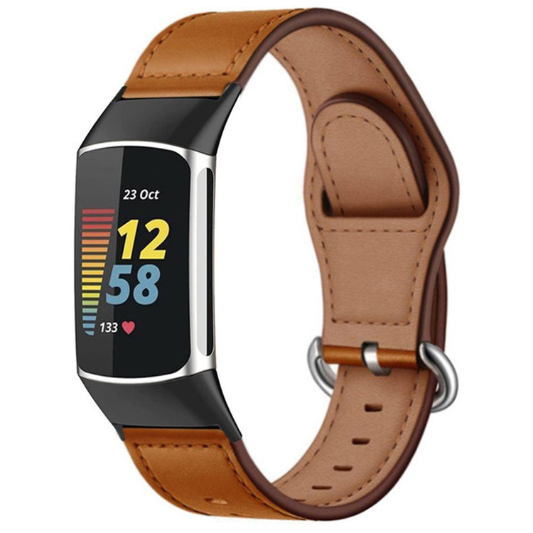 Wonderful Fitbit Smartwatch Genuine Leather Universel Strap - Pink#serie_2