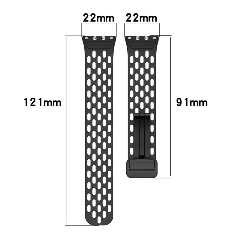 Increadibly Cute Samsung Galaxy Fit 3 Silicone Strap - White#serie_6