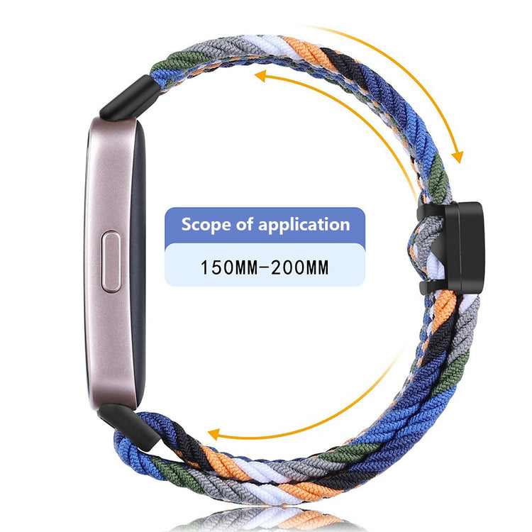 Mega Stylish Huawei Band 8 Nylon Strap - Blue#serie_5