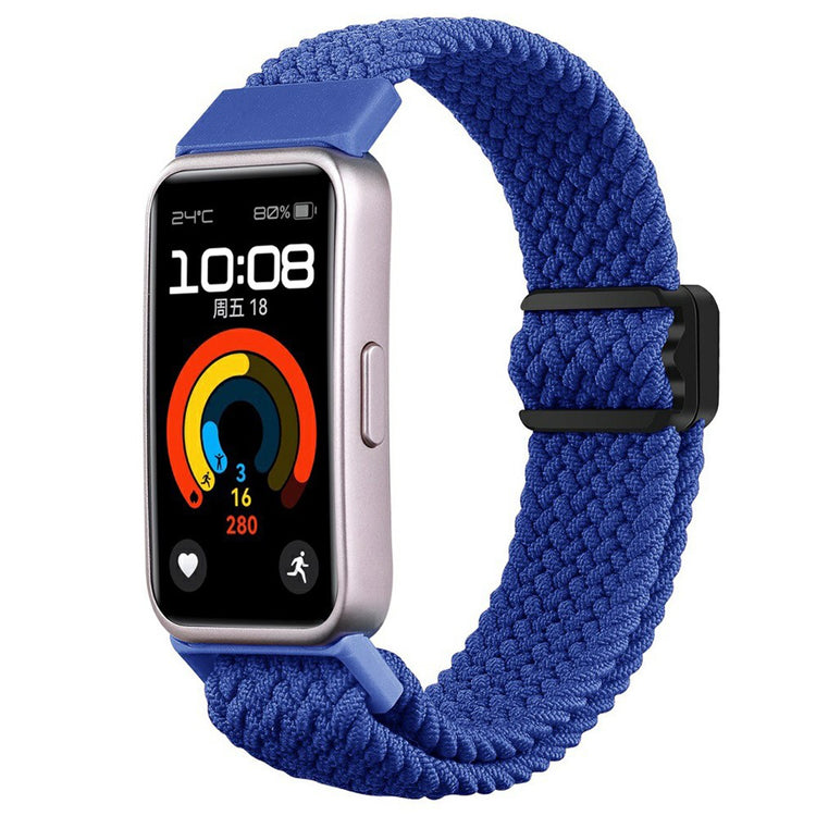 Mega Stylish Huawei Band 8 Nylon Strap - Blue#serie_14