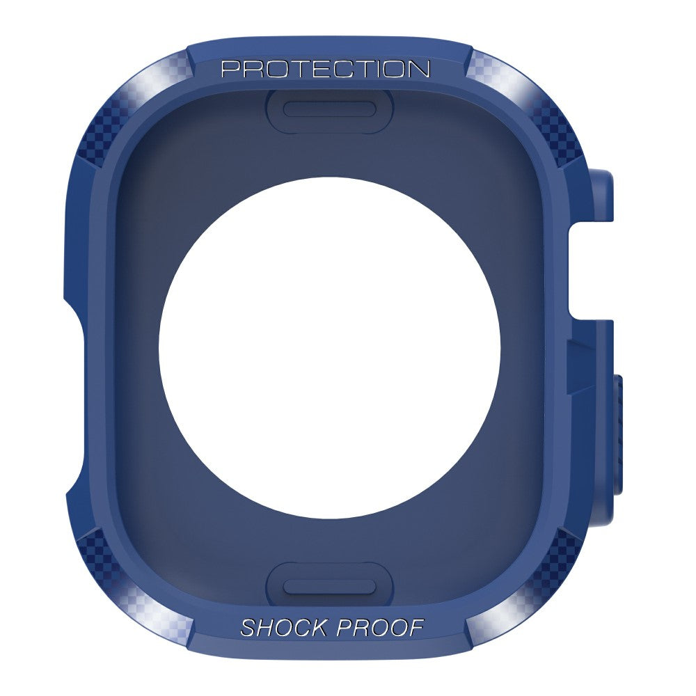 Comfortable Apple Watch Ultra Silicone Strap - Blue#serie_5