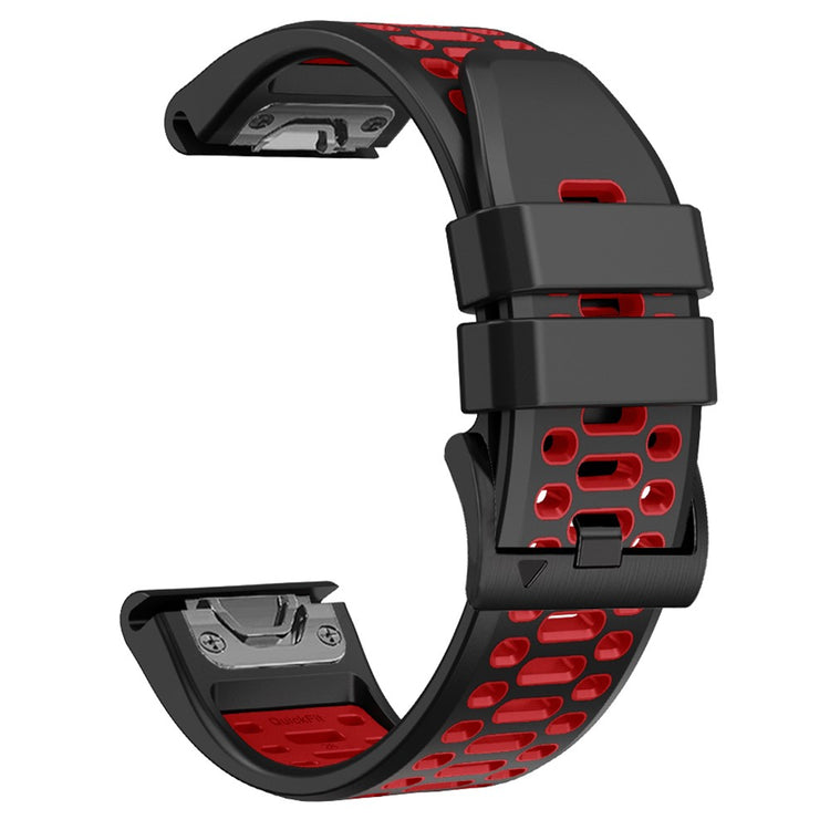 Superb Garmin Smartwatch Silicone Universel Strap - Red#serie_5