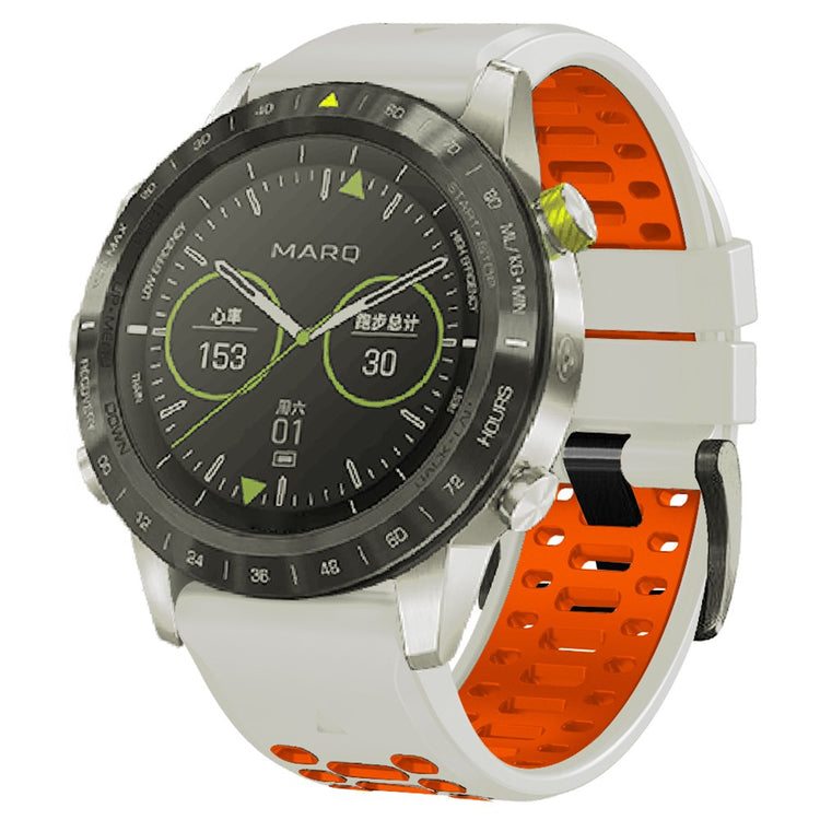 Superb Garmin Smartwatch Silicone Universel Strap - Orange#serie_11