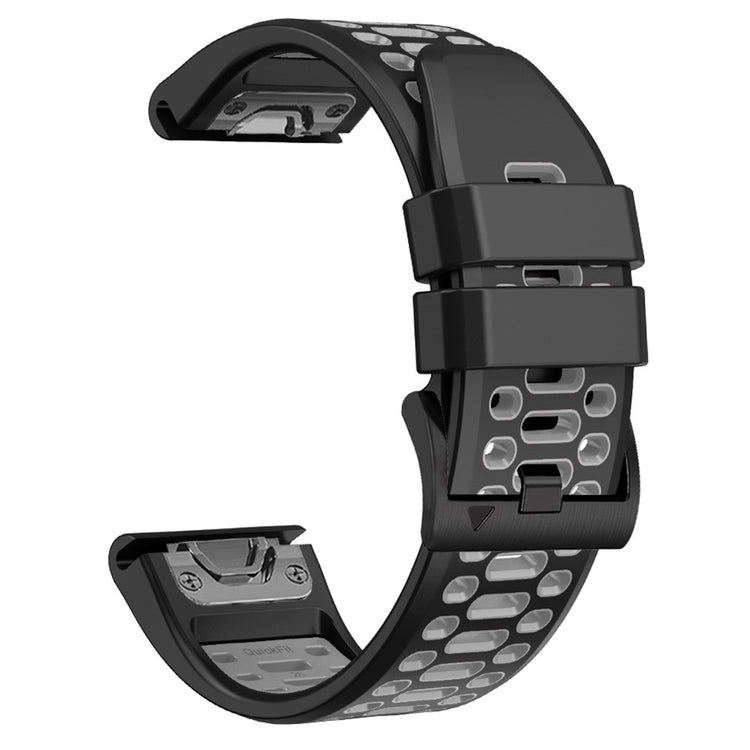 Comfortable Garmin Smartwatch Silicone Universel Strap - Black#serie_6