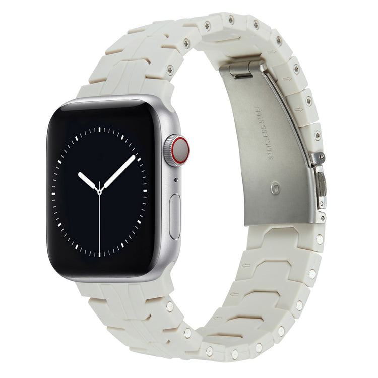 Super Agreeable Apple Smartwatch Silicone Universel Strap - Silver#serie_6