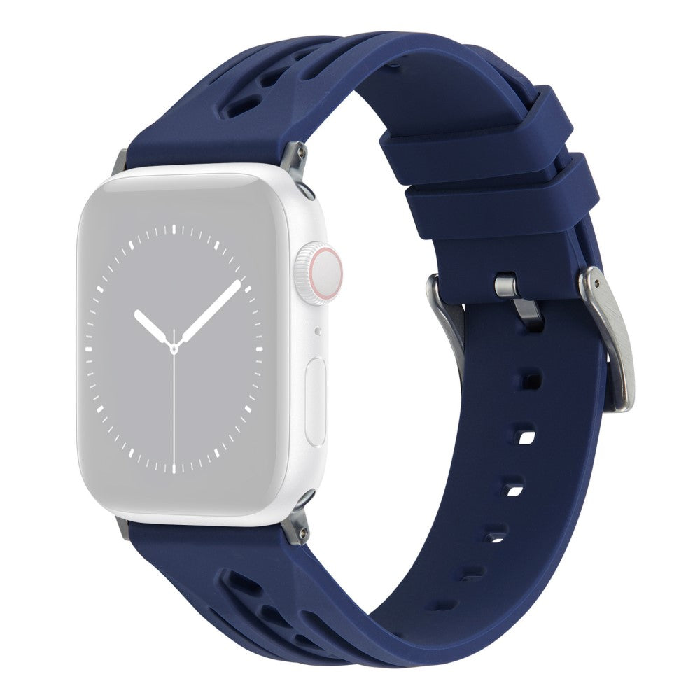 Mega Pleasant Apple Smartwatch Silicone Universel Strap - Blue#serie_3