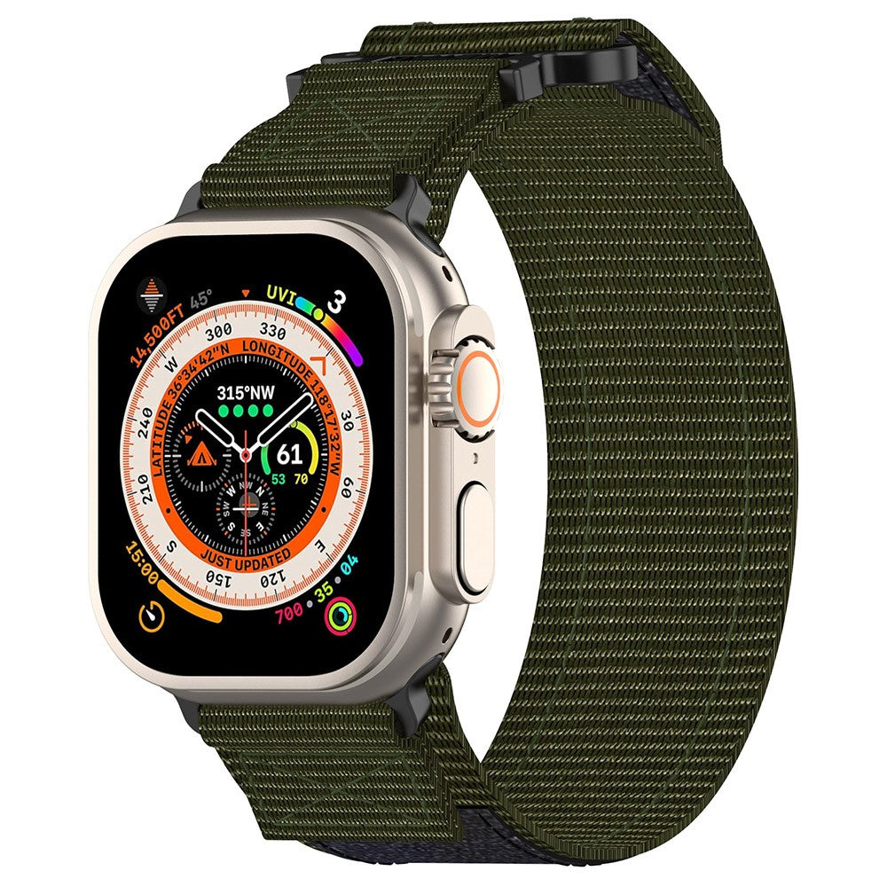 Incredibly Durable Apple Smartwatch Nylon Universel Strap - Green#serie_4