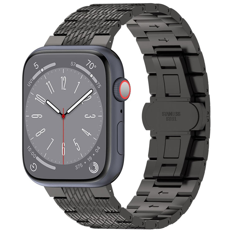 Really Cool Apple Smartwatch Metal Universel Strap - Black#serie_1