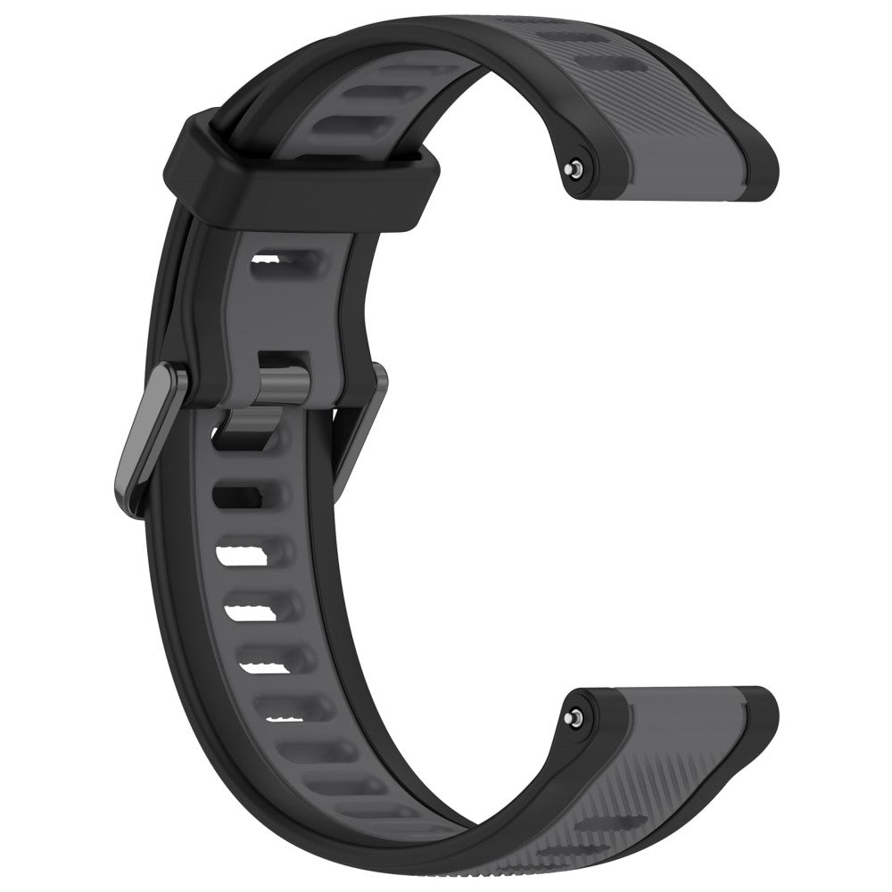 Remarkably Fashionable Smartwatch Silicone Universel Strap - Black#serie_1