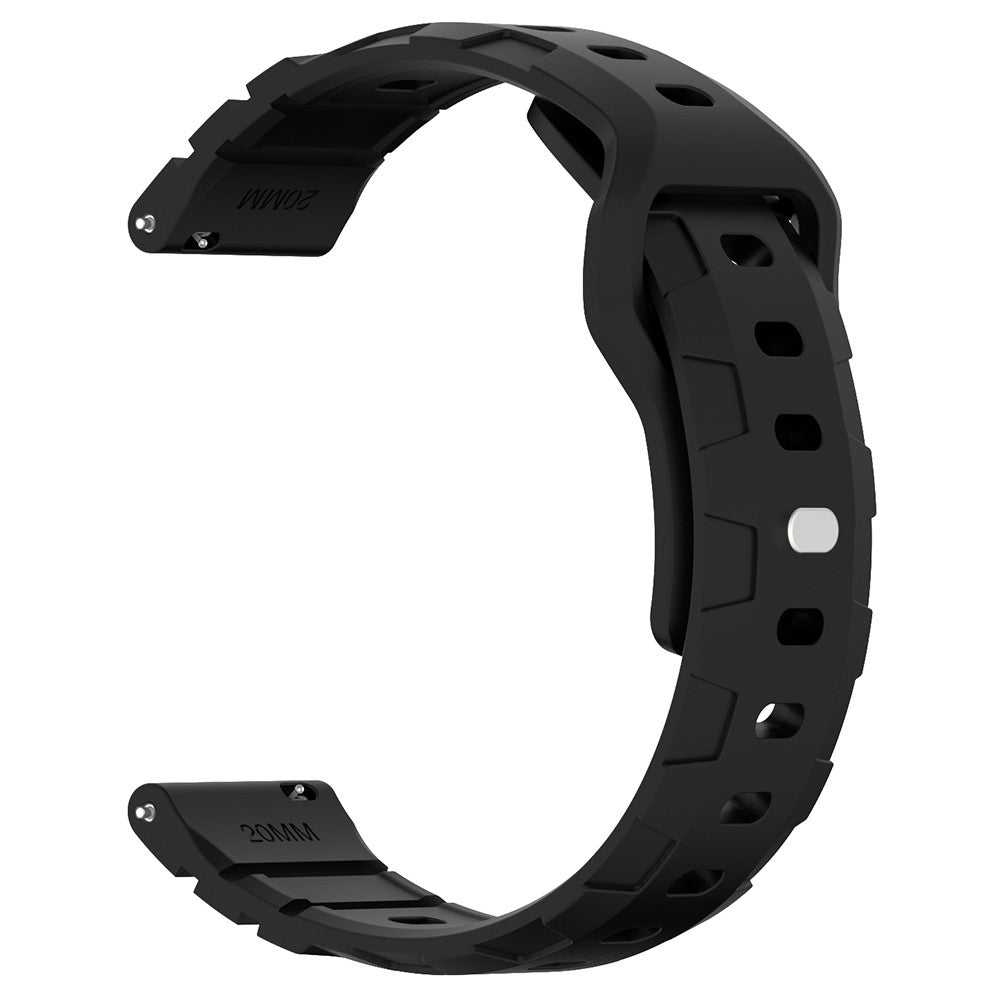 Mega Neat Smartwatch Silicone Universel Strap - Black#serie_1