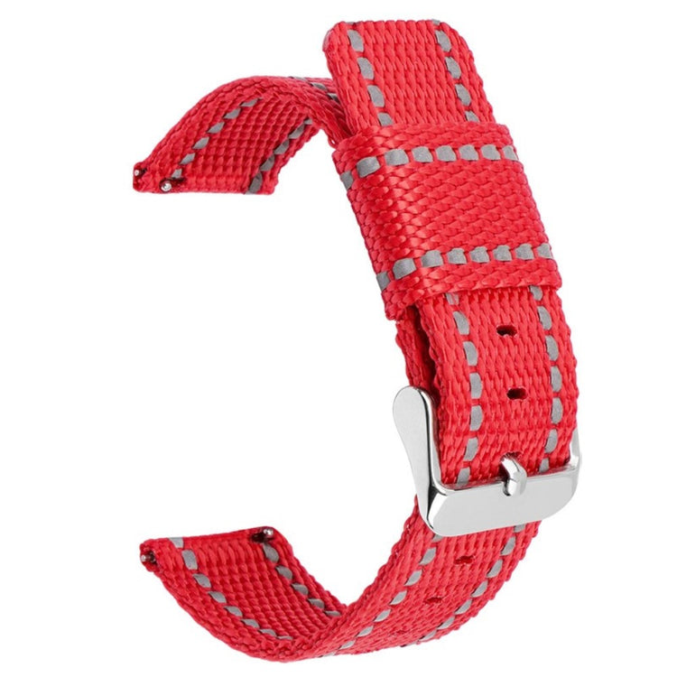 Absolutely Stylish Smartwatch Nylon Universel Strap - Red#serie_20