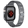 Apple Smartwatch Metall Og Strass Universal Reim