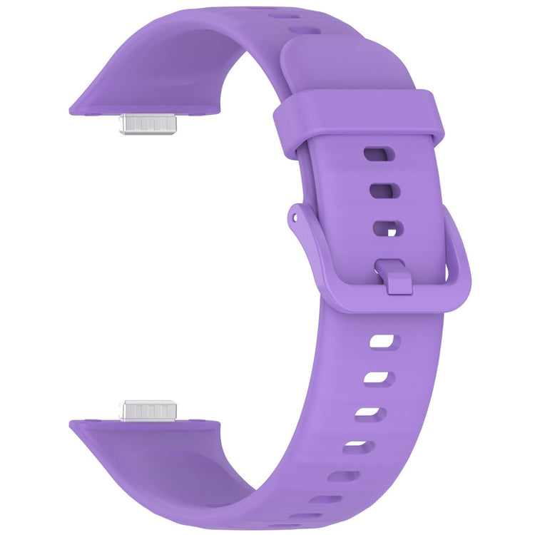 Huawei Watch Fit 3 Silicone Strap Sport Watchbands Replacement - Lilac Purple#serie_3