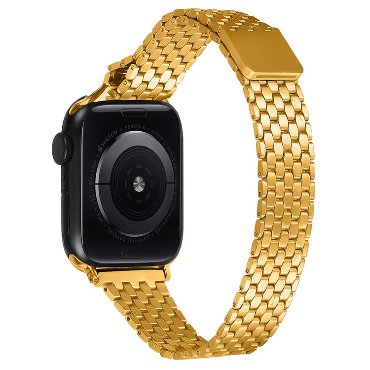 Apple Watch Ultra Ultra 2 49mm / 9 8 7 45mm / 6 5 4 SE (2022) SE (2023) SE 44mm / 3 2 1 42mm Magnetic Buckle Stainless Steel Strap - Gold#serie_1