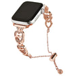 Apple Smartwatch Metall Og Strass Universal Reim