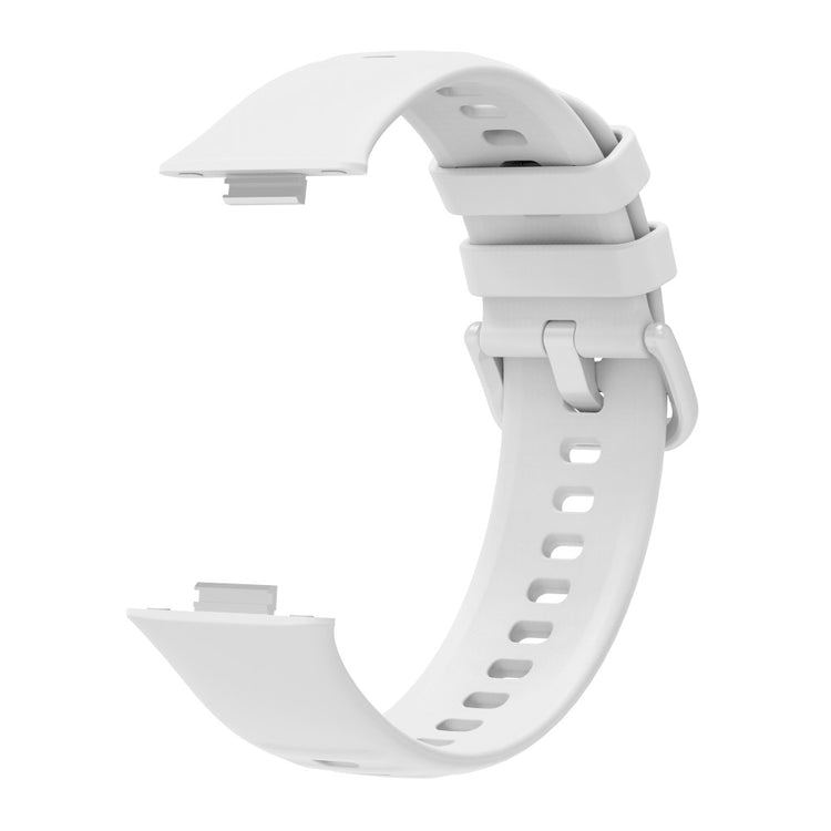 Huawei Watch Fit 3 Silicone Watch band Adjustable Strap Replacement - White#serie_3