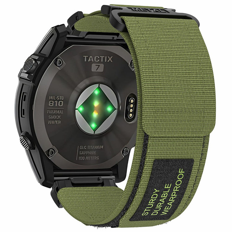 Garmin Fenix 7X / 7X Pro / Tactix 7 Watch Strap 26mm Adjustable Sports Wrist band Quick Release - Army Green#serie_5