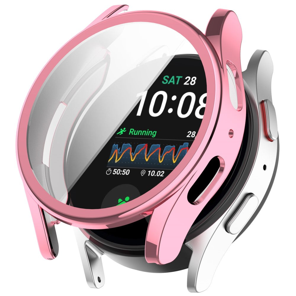 Samsung Galaxy Watch7 44mm Electroplating Flexible Watch Case Flexible Full Coverage - Pink#serie_3