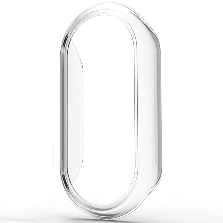 Xiaomi Mi Band 9 Ceramic Edition Anti-Drop Bump Resistant Watch Case with Built-In Tempered Glass Film - Transparent#serie_11