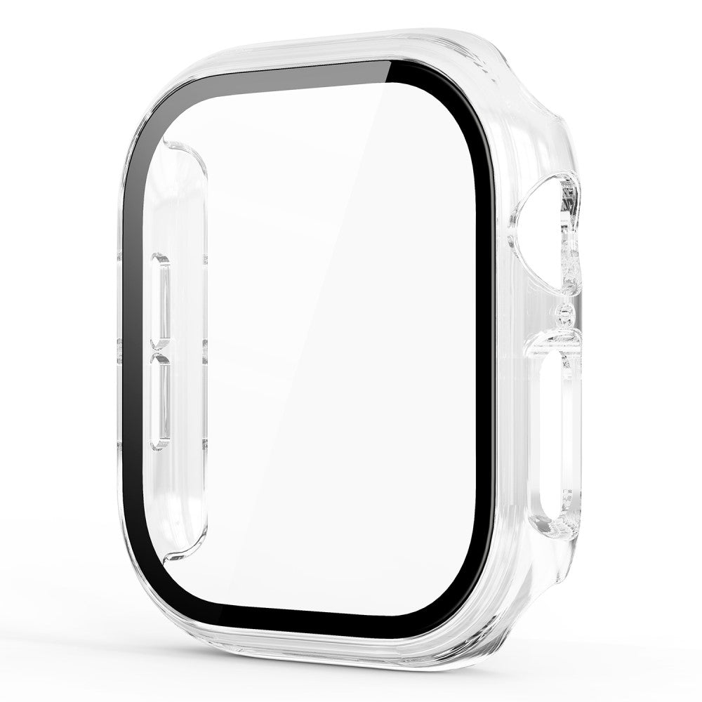 Apple Watch Series 10 46mm Protective Case All-Around Hard Bump Resistant Watch Cover with Tempered Glass Film - Transparent#serie_6