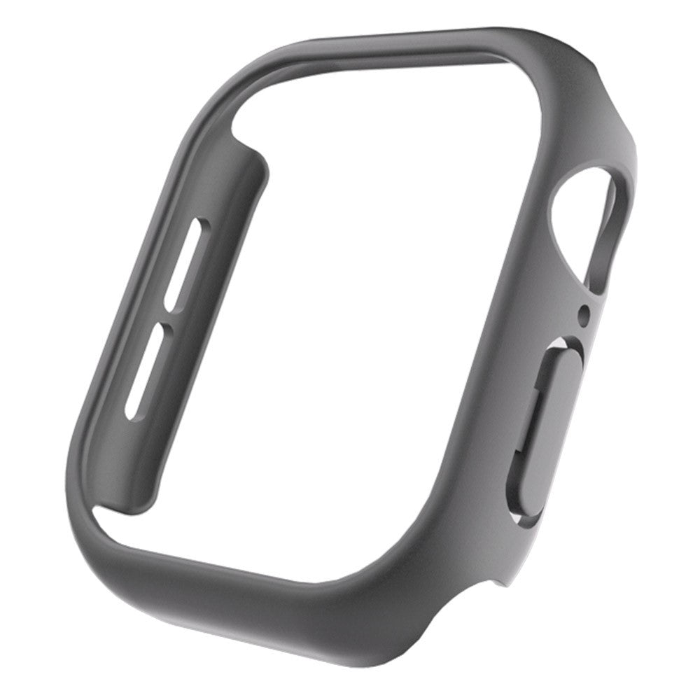 Apple Watch Series 10 46mm Case Matte Hollow Hard Bump Resistant Watch Protective Cover - Space Grey#serie_10