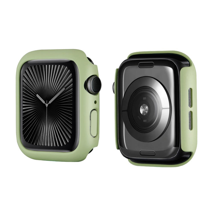 Apple Watch Series 10 46mm ENKAY HAT PRINCE Solid Color PC Watch Case Shockproof Cover - Light Green#serie_2