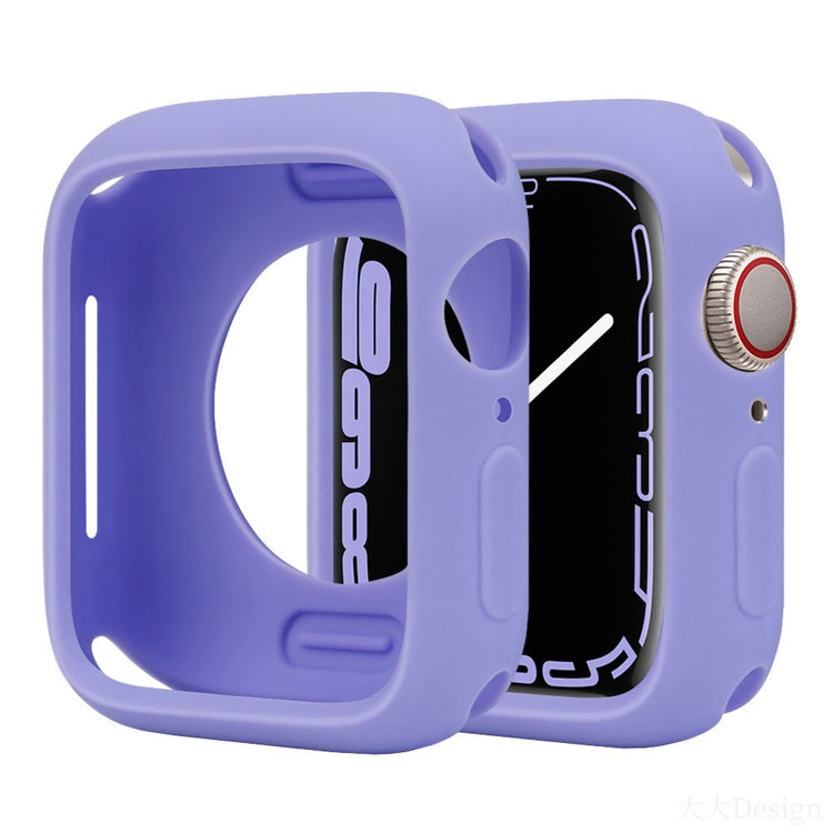 Apple Watch Series 10 46mm Silicone Protective Case Candy Color Shockproof Watch Cover - Lilac#serie_6