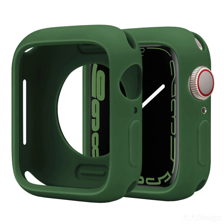 Apple Watch Series 10 46mm Silicone Protective Case Candy Color Shockproof Watch Cover - Clover#serie_8