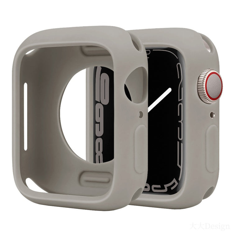 Apple Watch Series 10 46mm Silicone Protective Case Candy Color Shockproof Watch Cover - Brick Blue#serie_19
