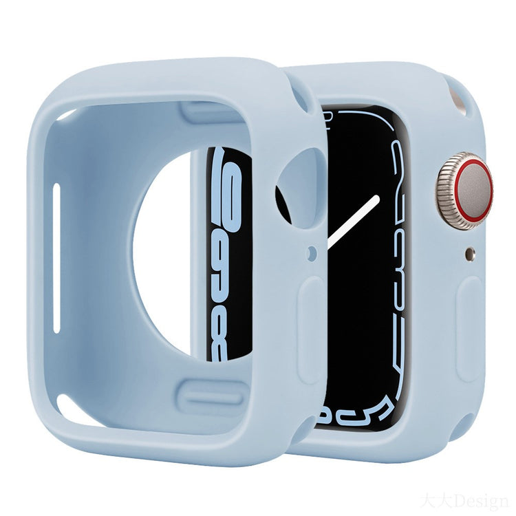 Apple Watch Series 10 46mm Silicone Protective Case Candy Color Shockproof Watch Cover - Sky Blue#serie_20