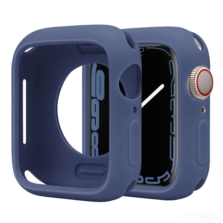 Apple Watch Series 10 46mm Silicone Protective Case Candy Color Shockproof Watch Cover - Ice Blue#serie_25