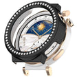 Søt Huawei Watch GT 5 Pro 42mm Strass og Silikon Deksel