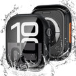 Beskyttende Apple Smartwatch Glass og Silikon Deksel