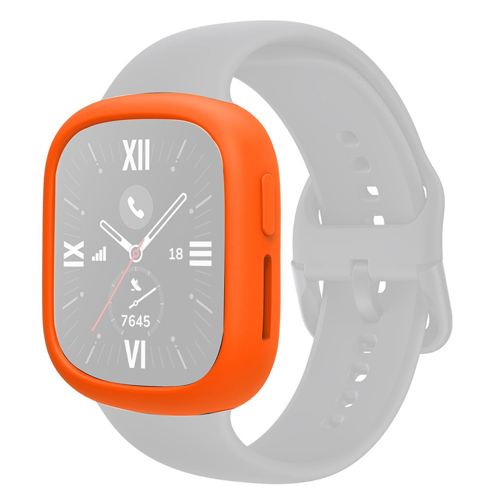 Beskyttende Silikone Bumper passer til Honor Watch 4 - Orange#serie_5