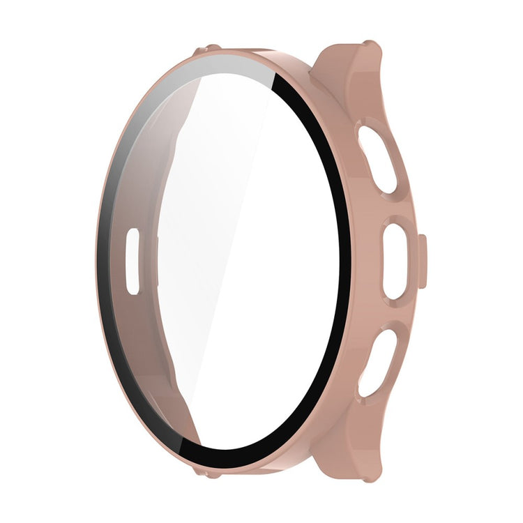 Super Fed Cover med Skærmbeskytter i Glas passer til Garmin Venu 3 - Pink#serie_2