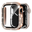 Bemerkelsesverdig God Apple Smartwatch Universal Deksel med Skjermbeskyttelse i Strass og Glass