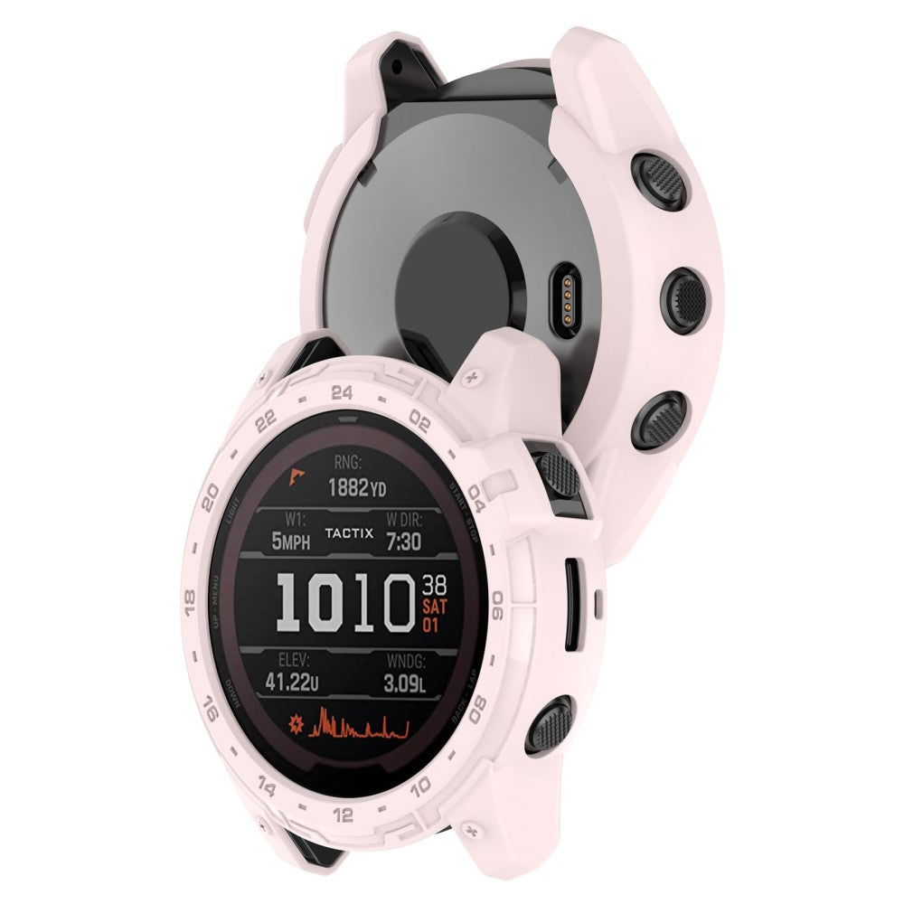 Fleksibel Silikone Bumper passer til Garmin Tactix 7 - Pink#serie_4