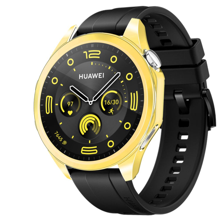 Meget Fint Silikone Cover passer til Huawei Watch GT 4 46mm - Guld#serie_2