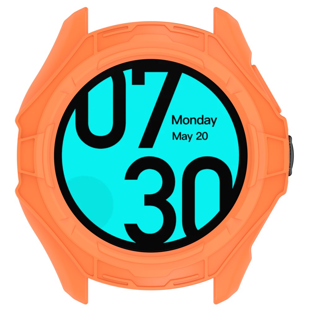 Fleksibel Silikone Bumper passer til TicWatch Pro 5 - Orange#serie_2