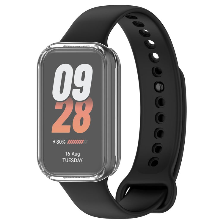 Meget Godt Silikone Cover passer til Xiaomi Smart Band 8 - Gennemsigtig#serie_010