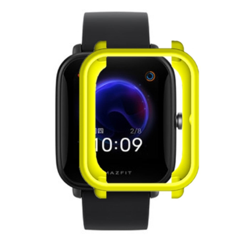 Fint Silikone Cover passer til Amazfit Bip U / Amazfit Bip 1 - Gul#serie_6