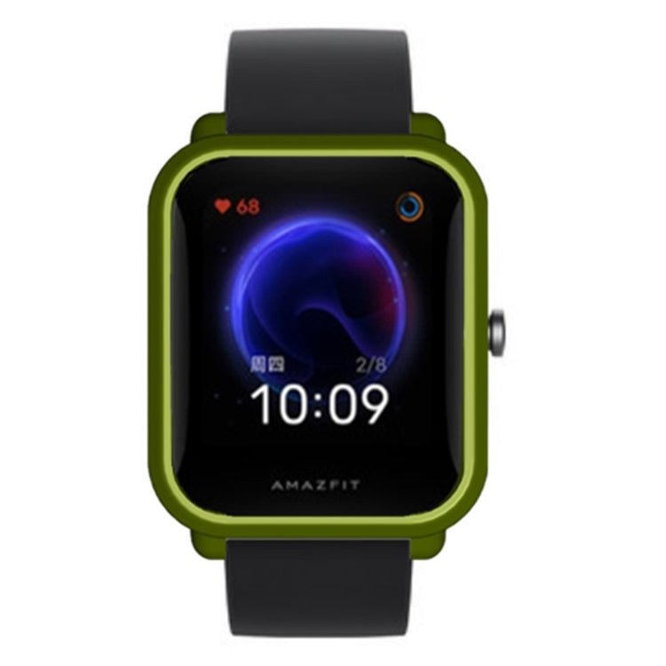 Fint Silikone Cover passer til Amazfit Bip U / Amazfit Bip 1 - Grøn#serie_8