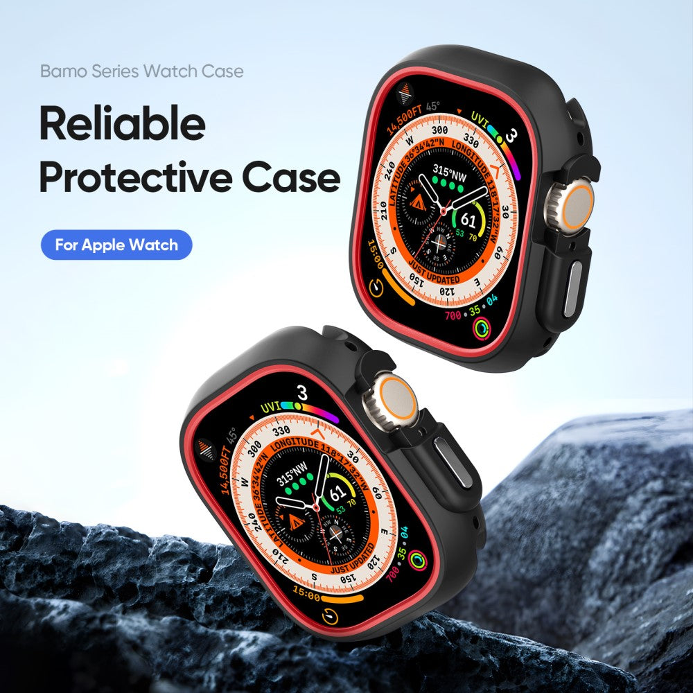 Alle Tiders Silikone Cover passer til Apple Watch Ultra 2 / Apple Watch Ultra - Sort#serie_2