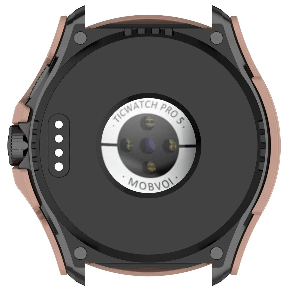 Glas Skærmbeskytter passer til TicWatch Pro 5 - Pink#serie_1