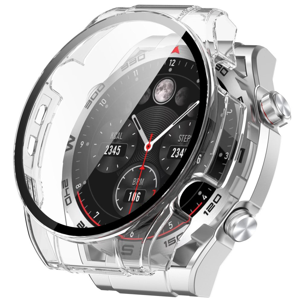 Fashionable Haylou Watch R8 Cover with Screen Protector in Glass - White#serie_4