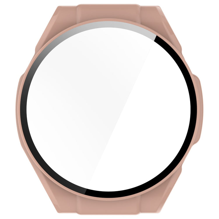 Fashionable Haylou Watch R8 Cover with Screen Protector in Glass - Pink#serie_6