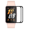 Samsung Galaxy Fit 3 Silikon HD 3D Kurvet Skjermbeskyttelse