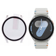 Desidert Hyggelig Samsung Galaxy Watch 7 40mm Deksel med Skjermbeskyttelse i Glass og Silikon